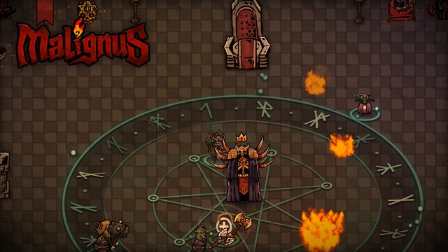 Malignus Key Visual dread lich necrotic circle 3840x2160