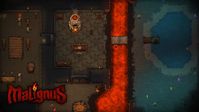 Malignus Key Visual the dungeon at rest 3840x2160