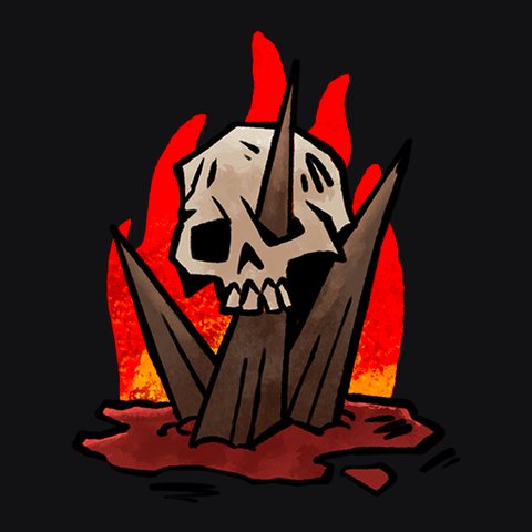 Malignus Icon Skull On Dark 512x512