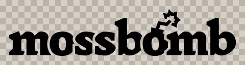 Mossbomb Wordmark Black 5396x1436