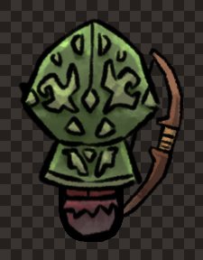 adventurer elf female ranger bow back