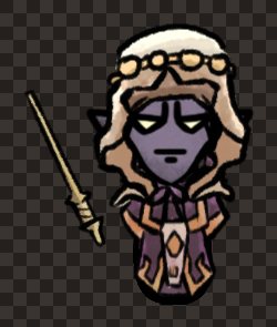 adventurer elf male sorcerer wand front