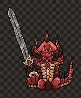 boss cinder demon front