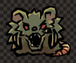 creature dire rat front