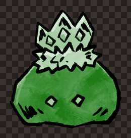 creature slime king front