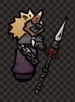 minion gnoll male javelin mask side