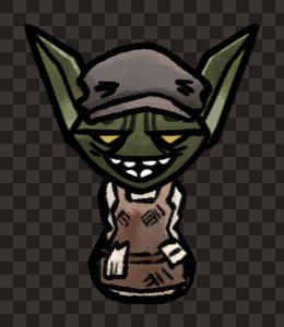 minion goblin male smith apron front