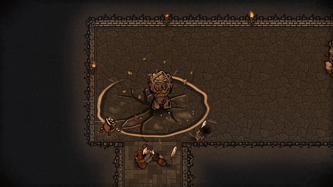 Malignus stone golem slam